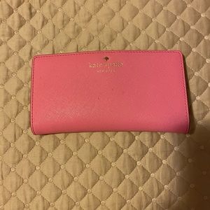 Pink wallet